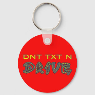 DNT TXT N Drive Sleutelhanger