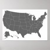 Do50.US Basic Map Poster (Voorkant)