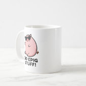 Do Epig Stuff Funny Epic Pig Koffiemok (Voorkant links)