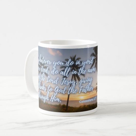 Do Everything in Jesus' Name Mug (Devant gauche)