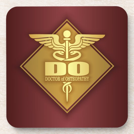 DO (goud) (diamant) Drankjes Onderzetter (Voorkant)