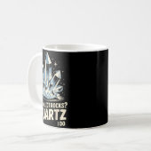 Do I Collect Rocks Of Quartz I Do Funny Crystal Co Koffiemok (Voorkant links)