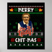 Do It Funny Chit-mas Christmas Meme Poster (Voorkant)