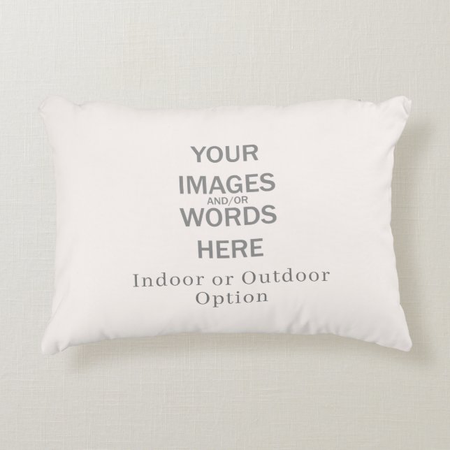 do-it-yourself - 12x16 Coussin Options d'intérieur (Devant)