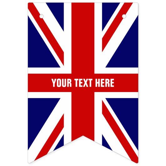 do-it-yourself Bannière de Bunting Party Union Jac (Deuxième drapeau)