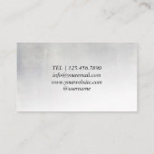 do-it-yourself Carte de visite EN BOIS EPOXY (Dos)