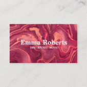 do-it-yourself Carte de visite EN BOIS EPOXY (Devant)