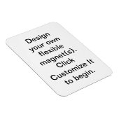 do-it-yourself Concevez vos propres Magnets flexib (Côté Droit)