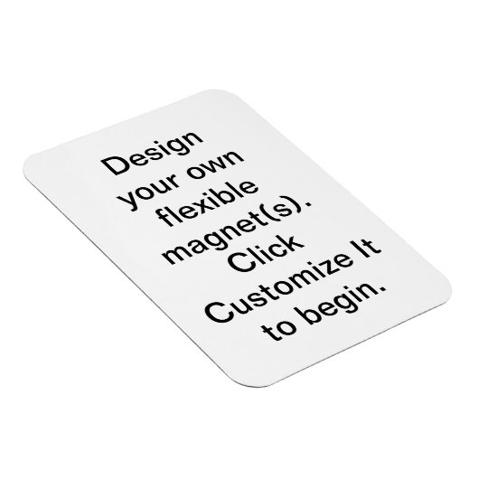 do-it-yourself Concevez vos propres Magnets flexib (Côté Droit)