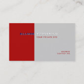 do-it-yourself couleurs+polices carte de visite (Dos)