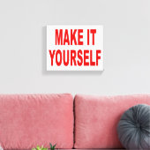 do-it-yourself Créez votre propre oeuvre de toile (Insitu(Salon))