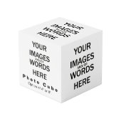 Do-it-yourself - Cube 4" en photo (Angle devant)