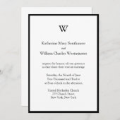 do-it-yourself Invitations De Mariage Modernes (Devant / Derrière)