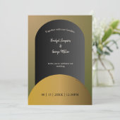 do-it-yourself mariage avec invitation aux fleurs  (Debout devant)