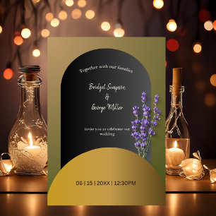 do-it-yourself mariage avec invitation aux fleurs 