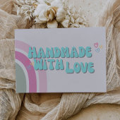 do-it-yourself Modèle Carte de remerciements pour