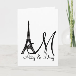do-it-yourself Monogram Eiffel