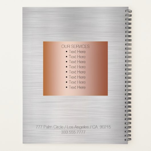 do-it-yourself Monogramme Nom de la profession Dat (Dos)