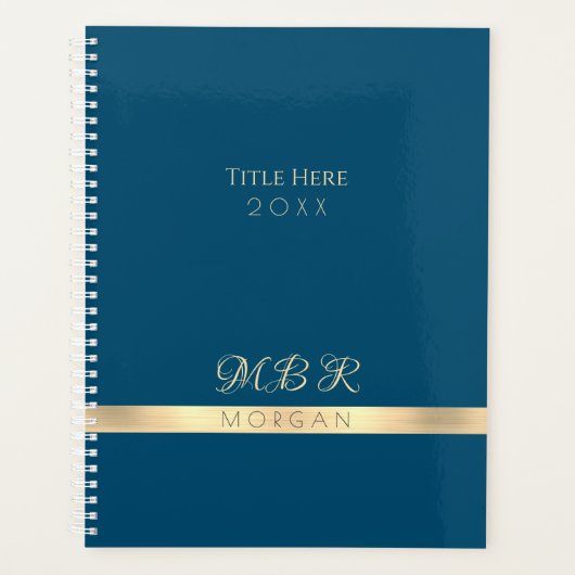 do-it-yourself Monogramme Or fantaisie & Nom, Titr (Devant)