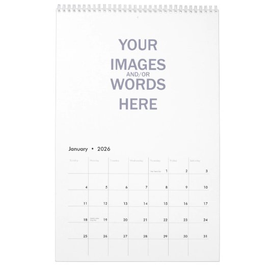 do-it-yourself - Moyen calendrier (Jan 2026)