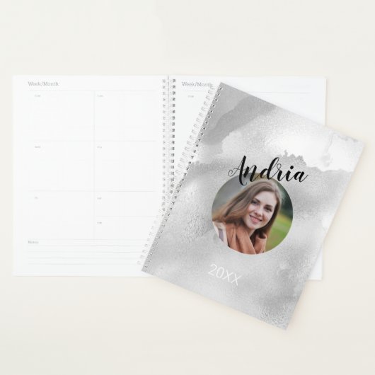 do-it-yourself Nom/Année/PhotoCouleur Abstraite bl (Devant avec enveloppe)