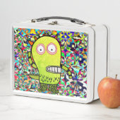 do-it-yourself NOM HAPPY MONSTER Metal Lunchbox (En situation)