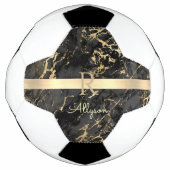 do-it-yourself Nom & Monogramme, Barre Or, Marbre  (Devant)