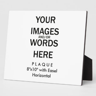 Do It Yourself - Plaque 8x10 with Easel