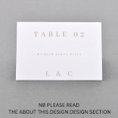 do-it-yourself Pliées Modernes Cartes De Place Ros