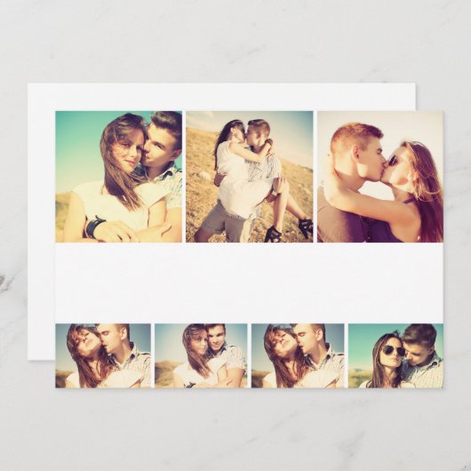 do-it-yourself Vierge 5 x 7 Modèle de collection 7 (Devant / Derrière)