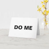 DO ME valentijnen kaart (Gele Bloem)