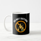 Do Not Disturb Focus Mug – Quiet Workspace Warning (Gauche)