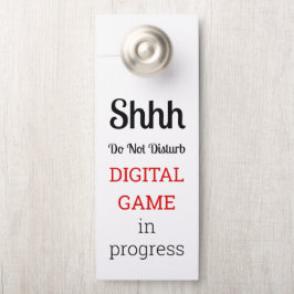Do Not Disturb Game In Progress