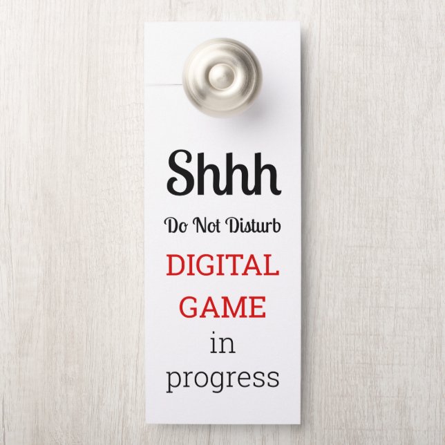 Do Not Disturb Game In Progress (Op knop)