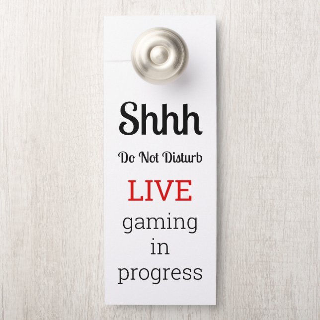 Do Not Disturb Gaming In Progress (Op knop)