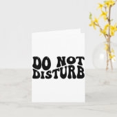 Do Not Disturb  Kaart (Gele Bloem)