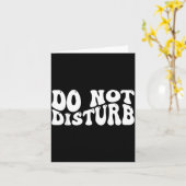 Do Not Disturb  Kaart (Gele Bloem)