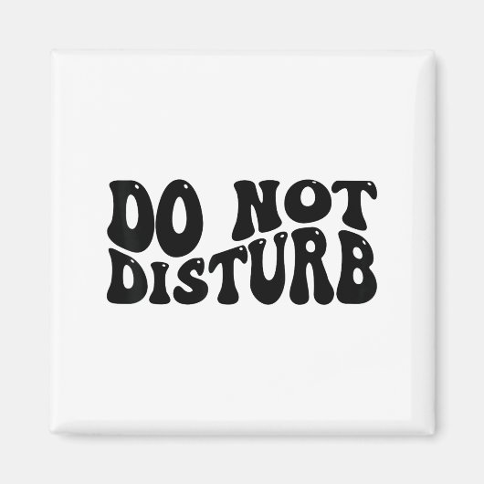 Do Not Disturb  Magneet (Voorkant)