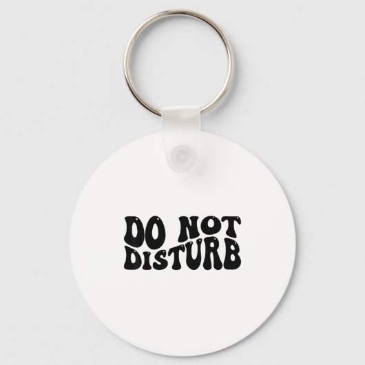 Do Not Disturb  Sleutelhanger (Voorkant)