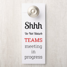 Do Not Disturb Teams Meeting In Progress