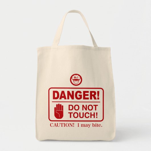 DO NOT TOUCH! TOTE BAG (Voorkant)
