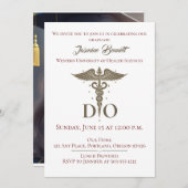 DO Ostopathische artsenopleiding Kaart (Voorkant / Achterkant)