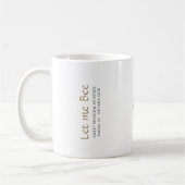 Do Re Mi Just Let Me Bee Beekeeper's Mug with bees Koffiemok (Links)