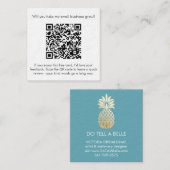 Do Tell A Belle Carte de visite (Devant / Derrière)