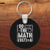 Do The Math 67 Meme 6 7 Funny Six Seven Women Sleutelhanger (Voorkant)