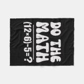 Do The Math 67 Meme Funny Elementary Math Teacher  Fleece Deken (Voorkant (Horizontaal))
