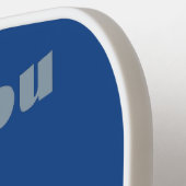 Do vs. Say custom monogram Pickleball Paddle (Links Detail)