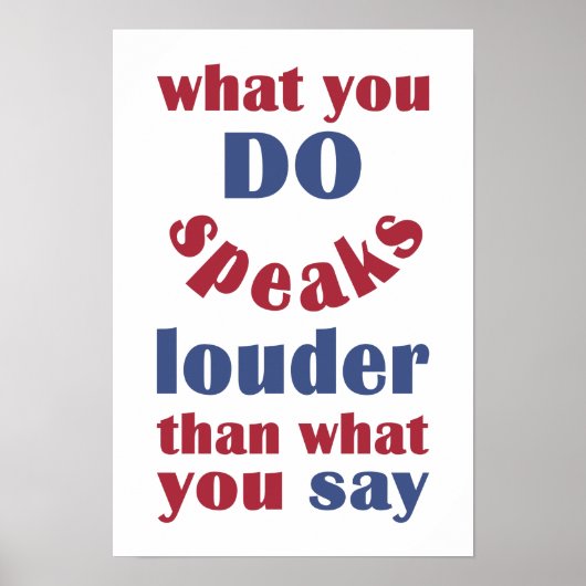 Do vs. Say custom poster (Devant)