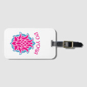 Do yoga bagagelabel (Voorkant (horizontaal))