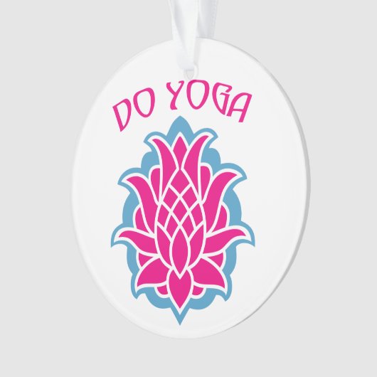 Do yoga ornament (voorkant)